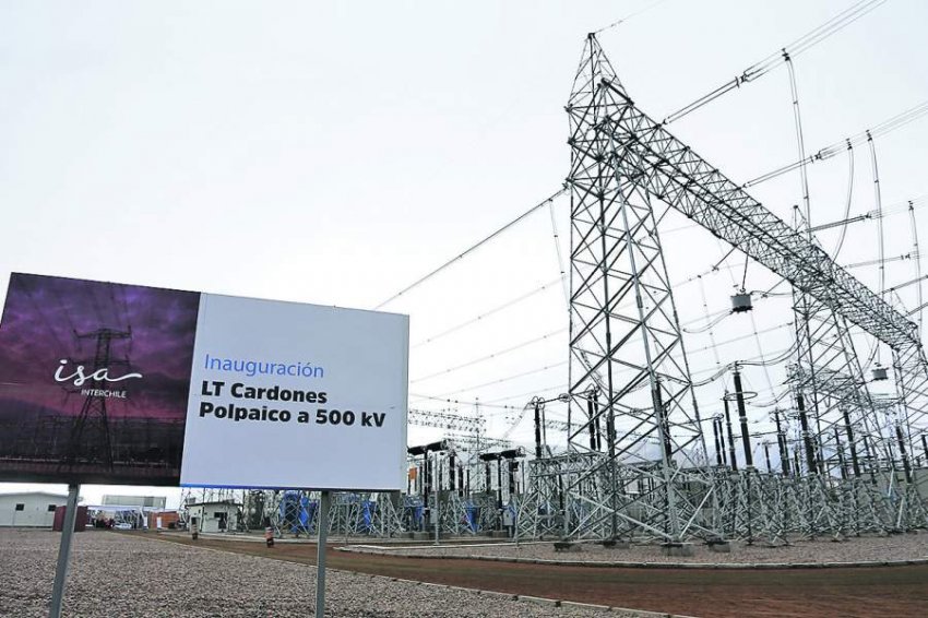 Cardones-Polpaico ya opera al 100% y permite trasladar 1.400 MW del norte al centro