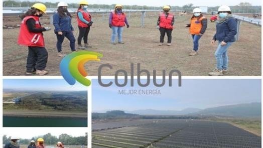 Proyecto de energía solar de Colbún liderado por mujeres