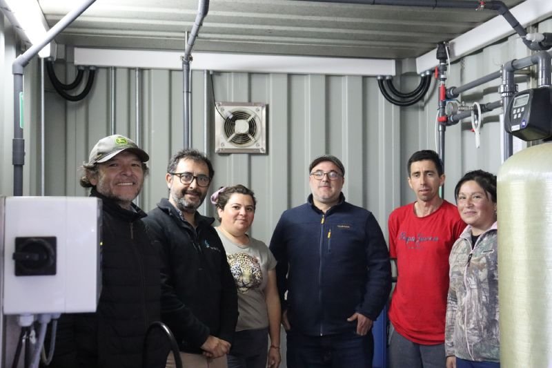 Pacific Hydro realiza mejoramiento de planta desaladora en Caleta Sierra