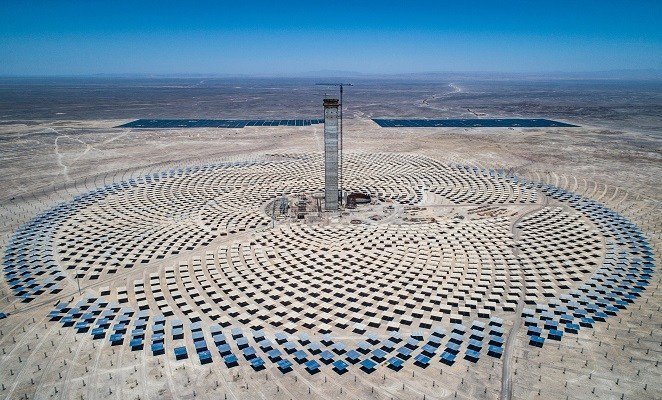 Cerro Dominador instaló el último de los espejos de su megaproyecto solar