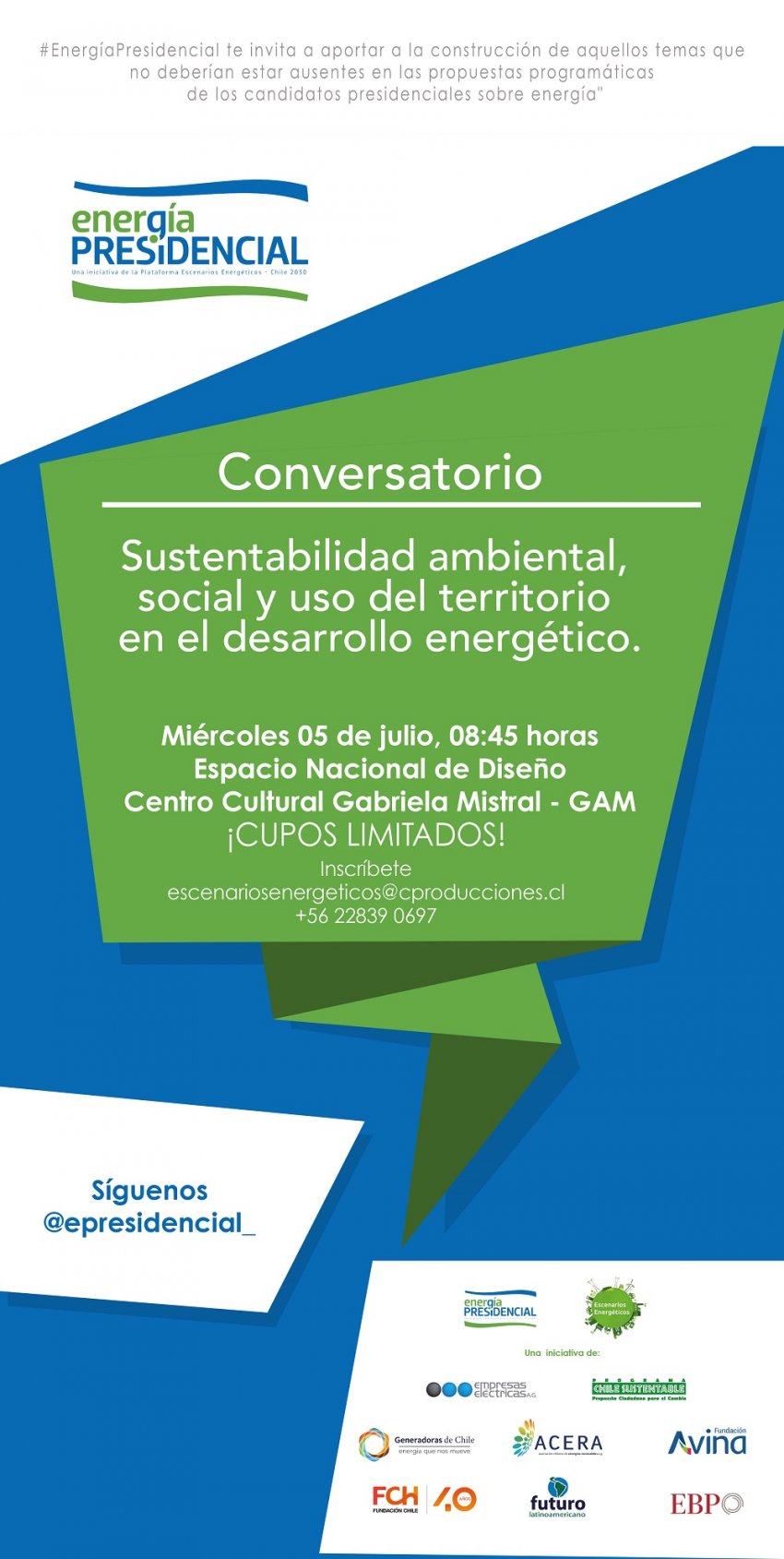 #EnergiaPresidencial Conversatorio 1